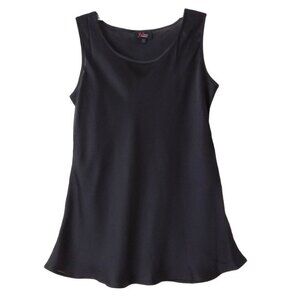 JM Studio Black Sleeveless Career Top M